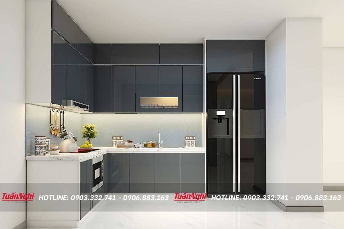 40+ Mẫu tủ bếp cho chung cư nhỏ hiện đại nhất 2023 185 tủ bếp chung cư