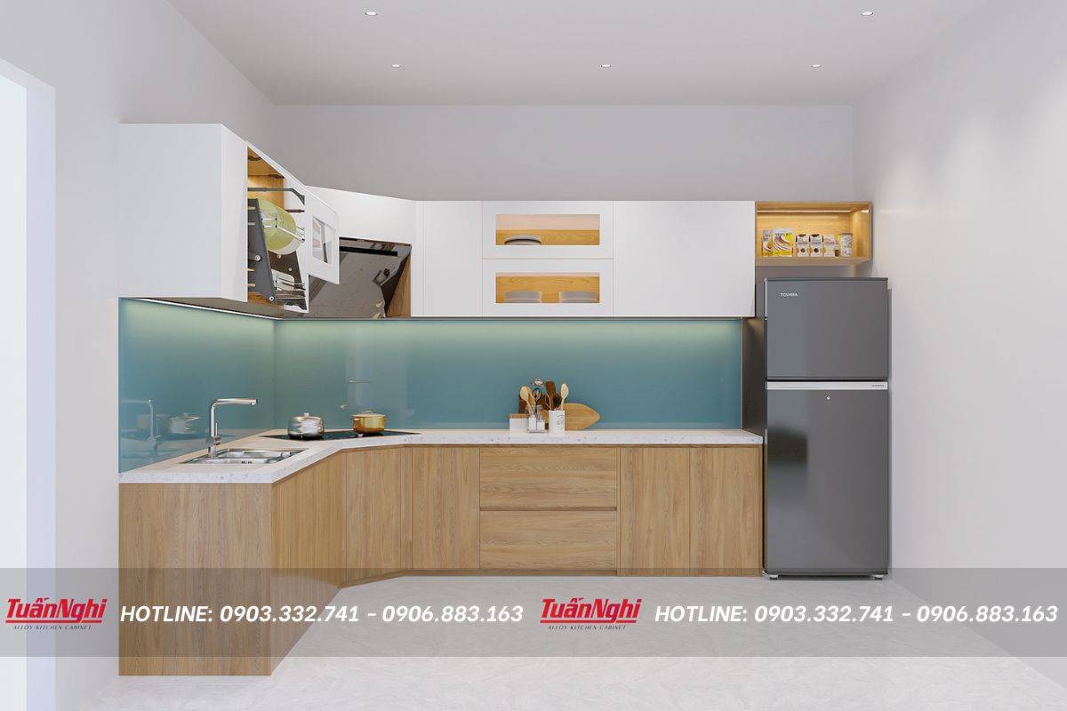 40+ Mẫu tủ bếp cho chung cư nhỏ hiện đại nhất 2023 158 tủ bếp chung cư