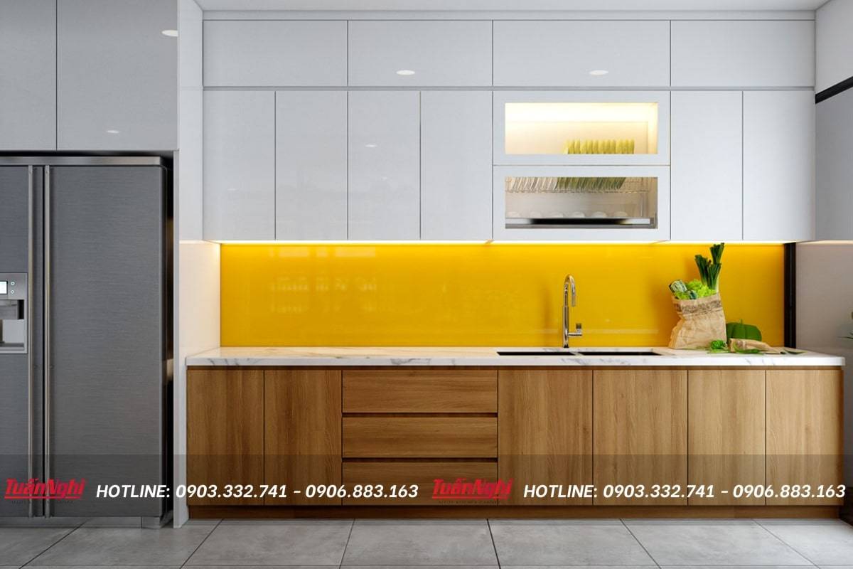 40+ Mẫu tủ bếp cho chung cư nhỏ hiện đại nhất 2023 183 tủ bếp chung cư