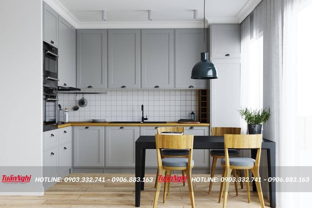 40+ Mẫu tủ bếp cho chung cư nhỏ hiện đại nhất 2023 156 tủ bếp chung cư