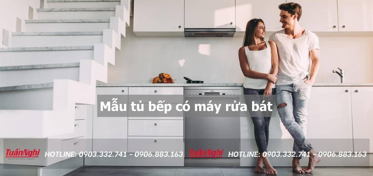 20+ Mẫu Tủ Bếp Có Máy Rửa Bát Hiện Đại Tiện Dụng 2023 74 mẫu tủ bếp có máy rửa bát