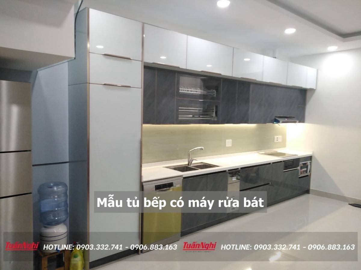 20+ Mẫu Tủ Bếp Có Máy Rửa Bát Hiện Đại Tiện Dụng 2023 70 mẫu tủ bếp có máy rửa bát