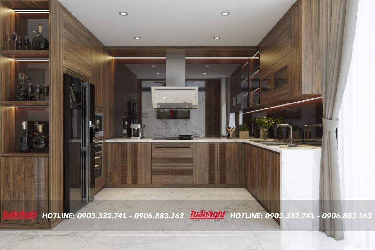 40+ Mẫu tủ bếp cho chung cư nhỏ hiện đại nhất 2023 172 tủ bếp chung cư