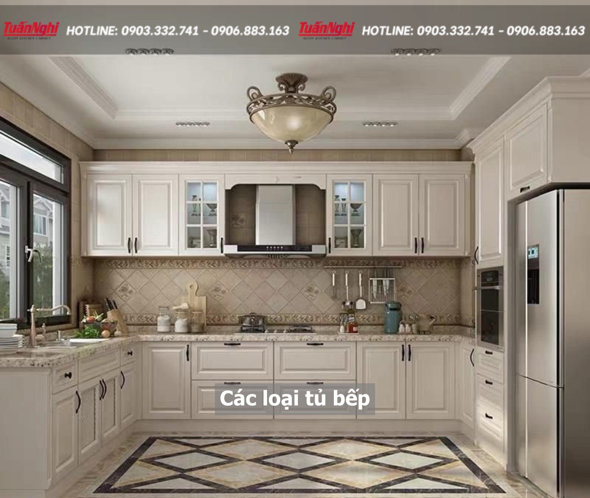 Các loại tủ bếp