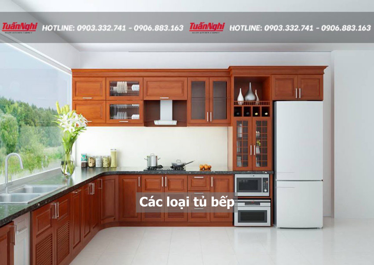 Các loại tủ bếp