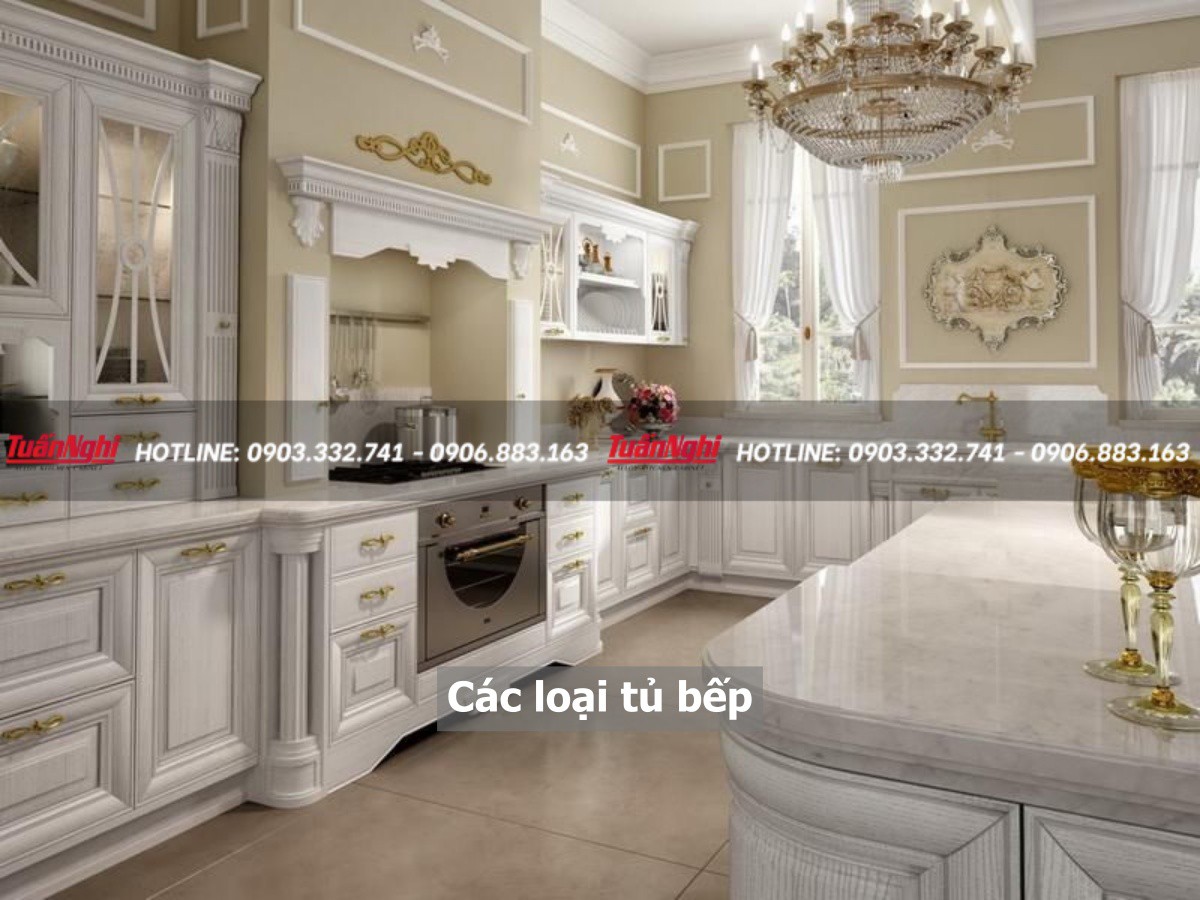 Các loại tủ bếp
