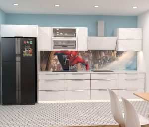 Mẫu Tủ Bếp Kiểu Chữ I 04
