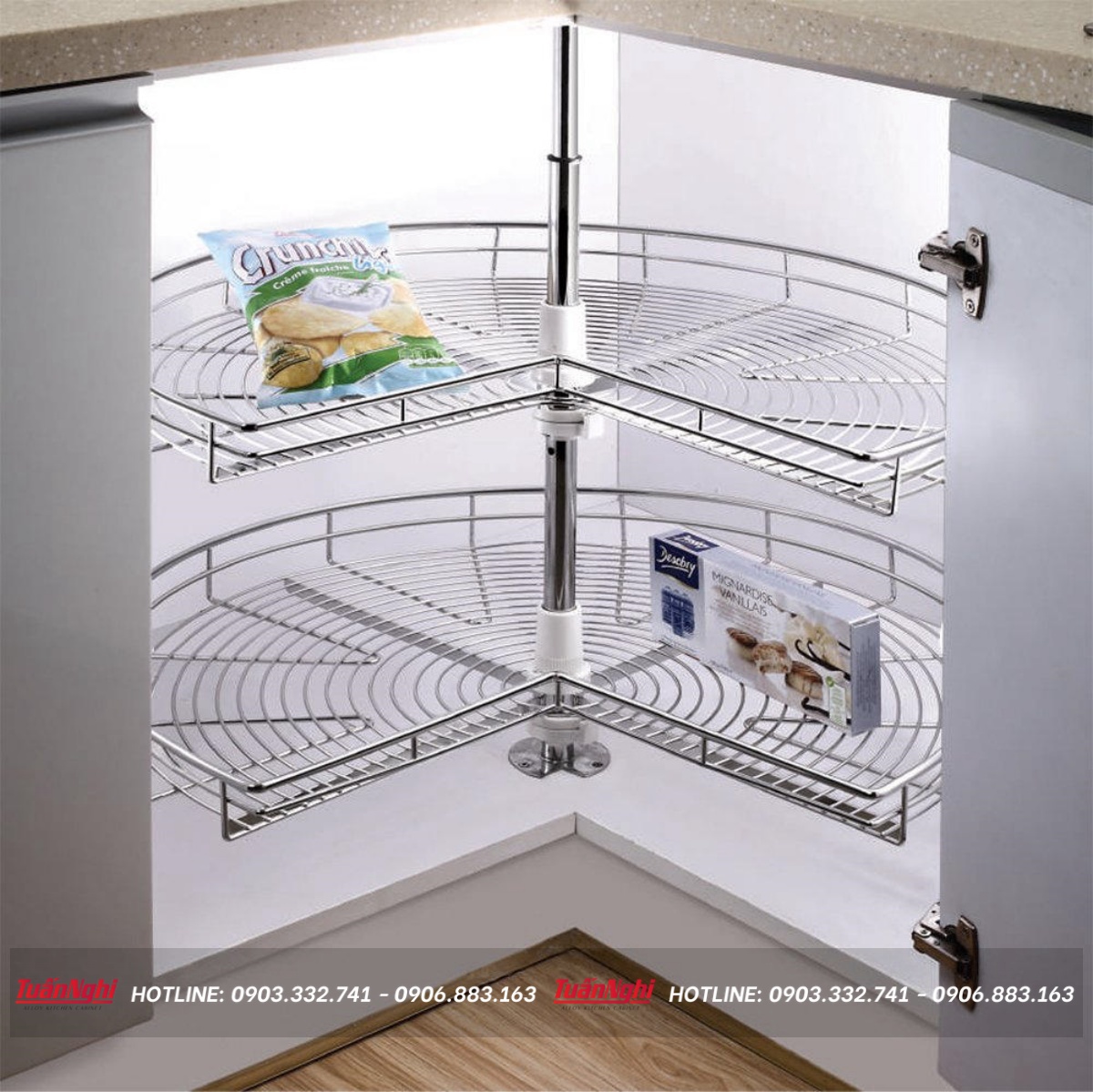 phụ kiện tủ bếp cao cấp