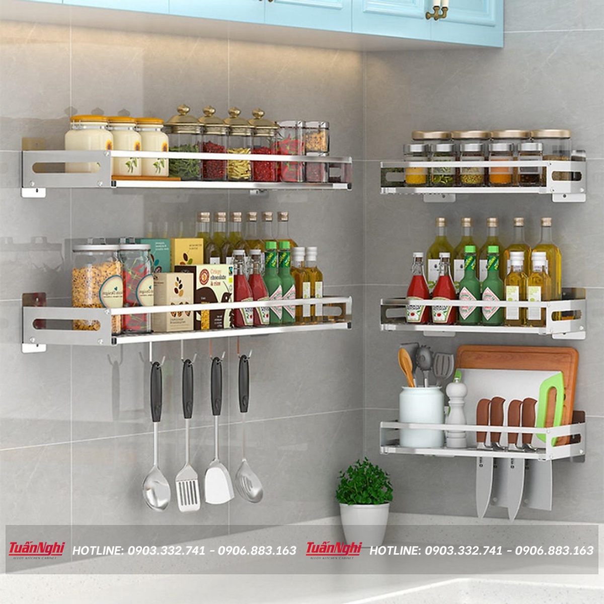 các phụ kiện tủ bếp