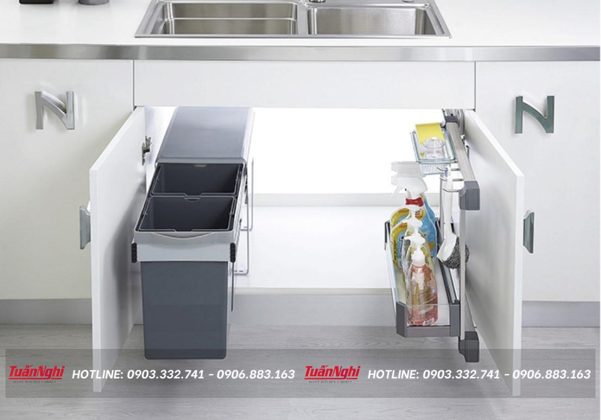 cách bố trí tủ bếp hợp lý