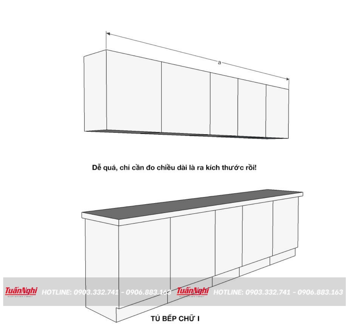 Cách tính giá tủ bếp nhôm kính chuẩn nhất 2023 7 cách tính mét dài tủ bếp