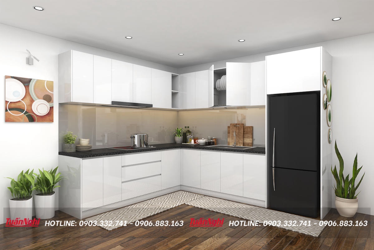 Cấu tạo tủ bếp dưới