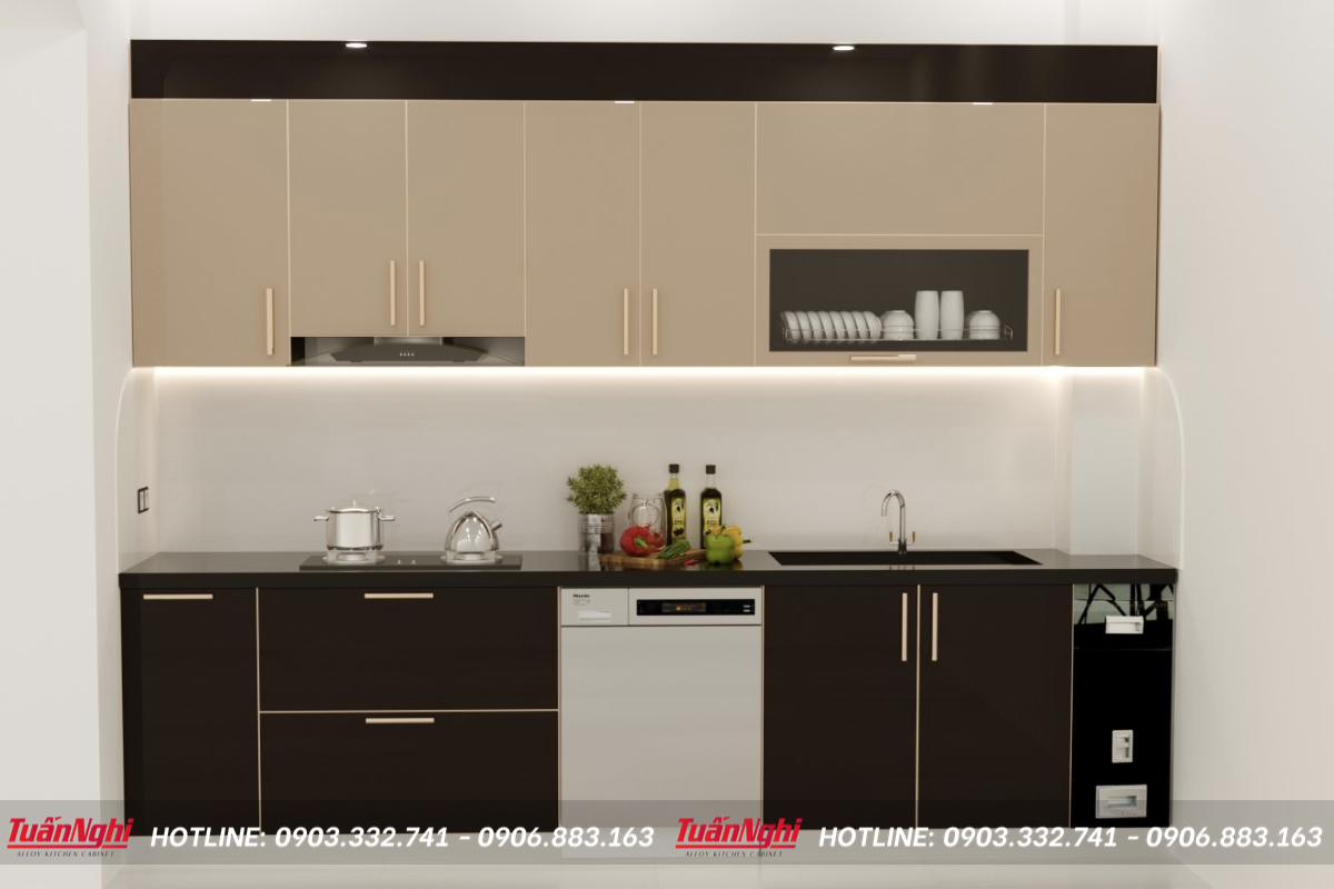 chất liệu tủ bếp