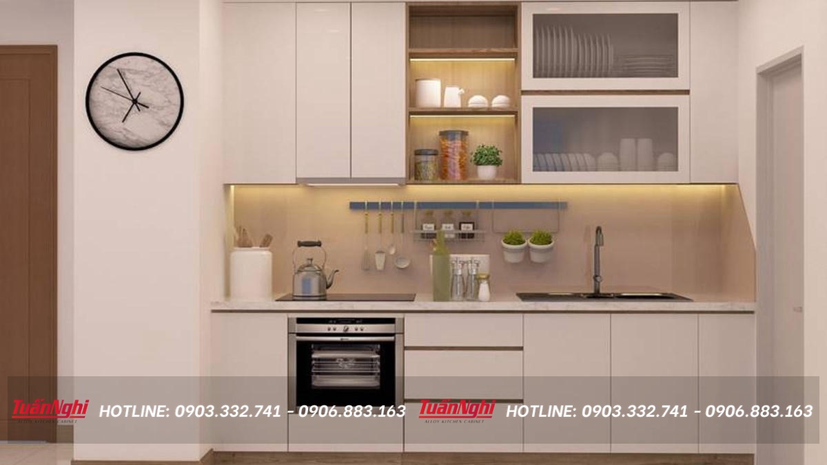 có nên đặt bếp giữa tủ lạnh và chậu rửa