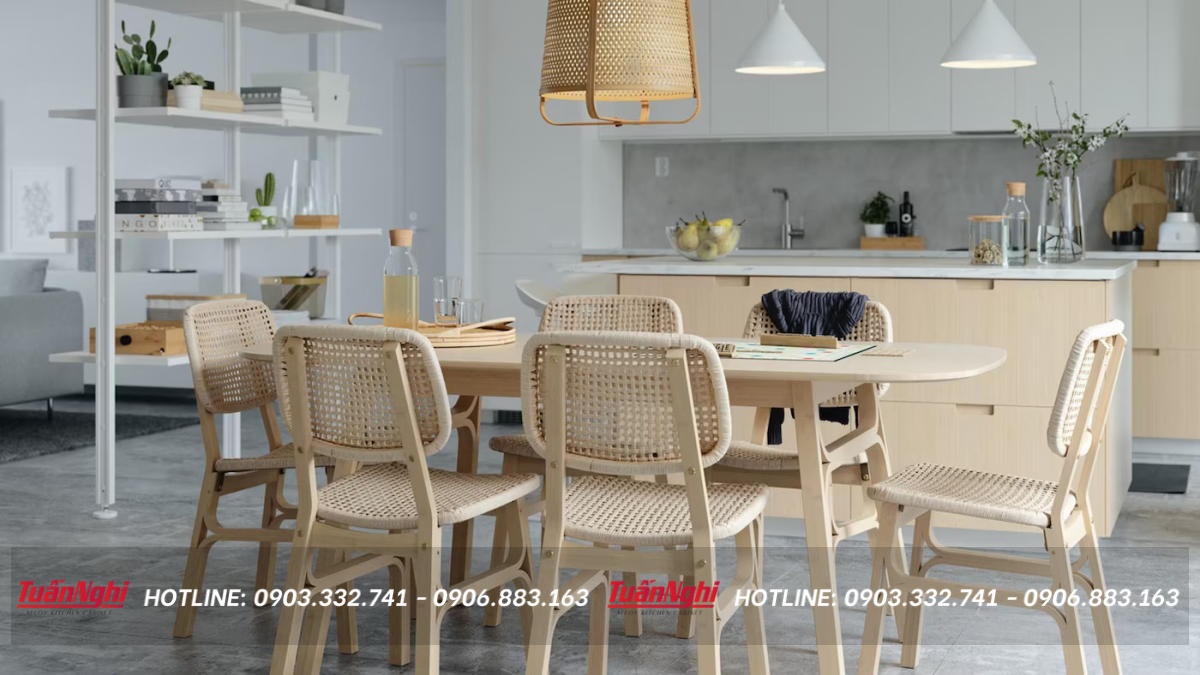 có nên đặt bếp giữa tủ lạnh và chậu rửa