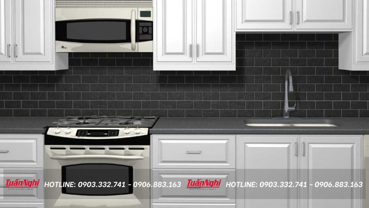 có nên đặt bếp giữa tủ lạnh và chậu rửa