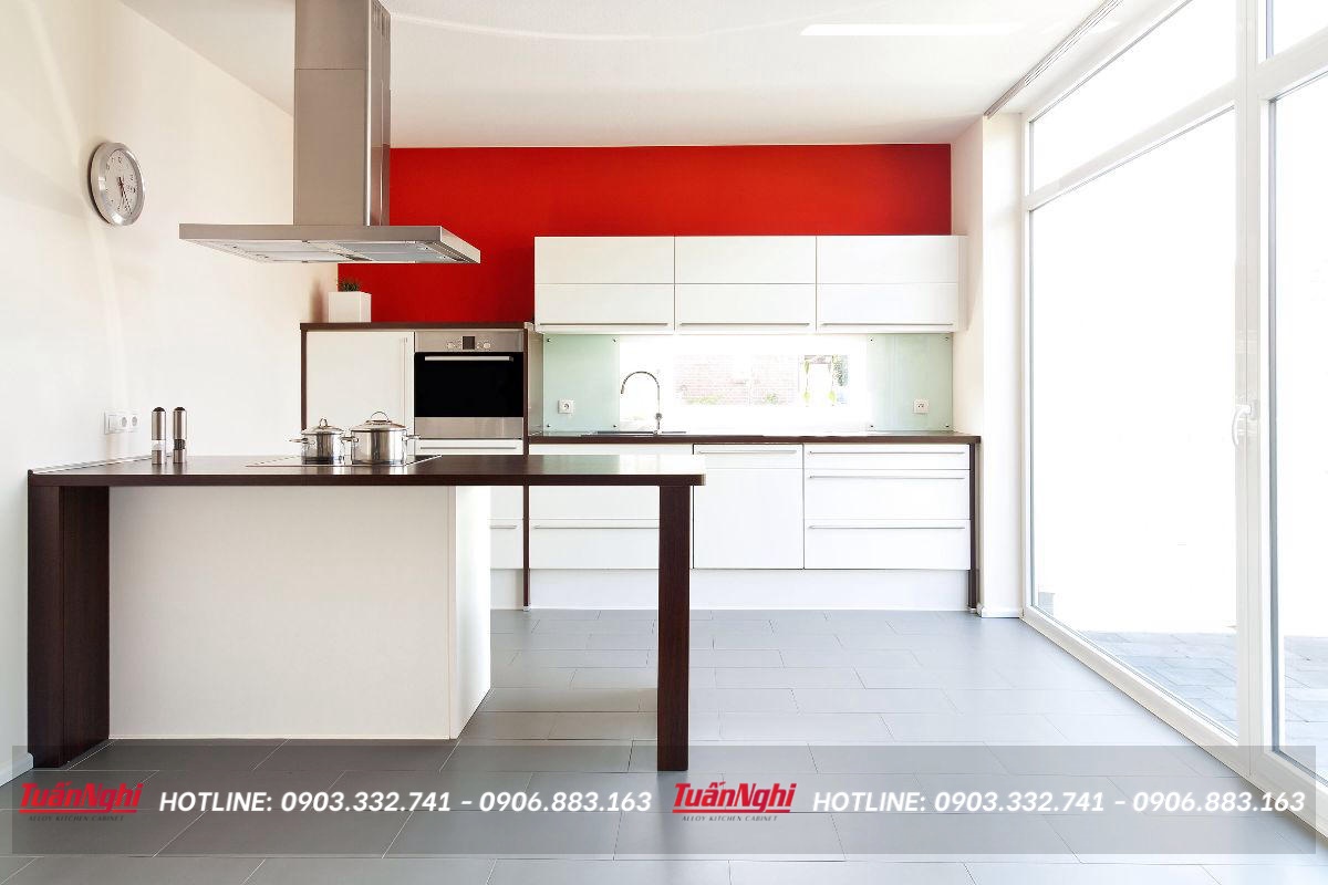 có nên làm tủ bếp bằng nhựa picomat