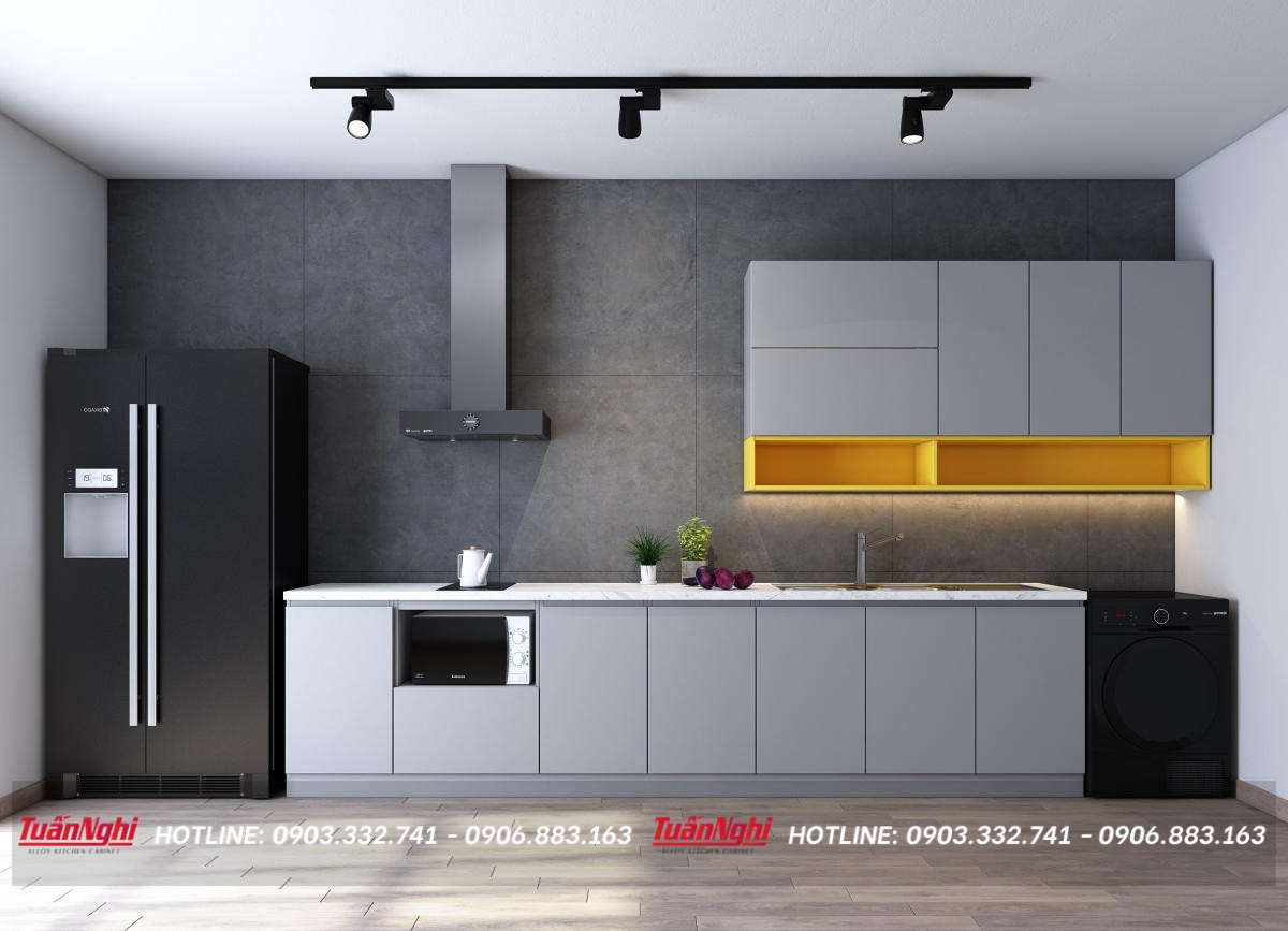 có nên làm tủ bếp bằng nhựa picomat