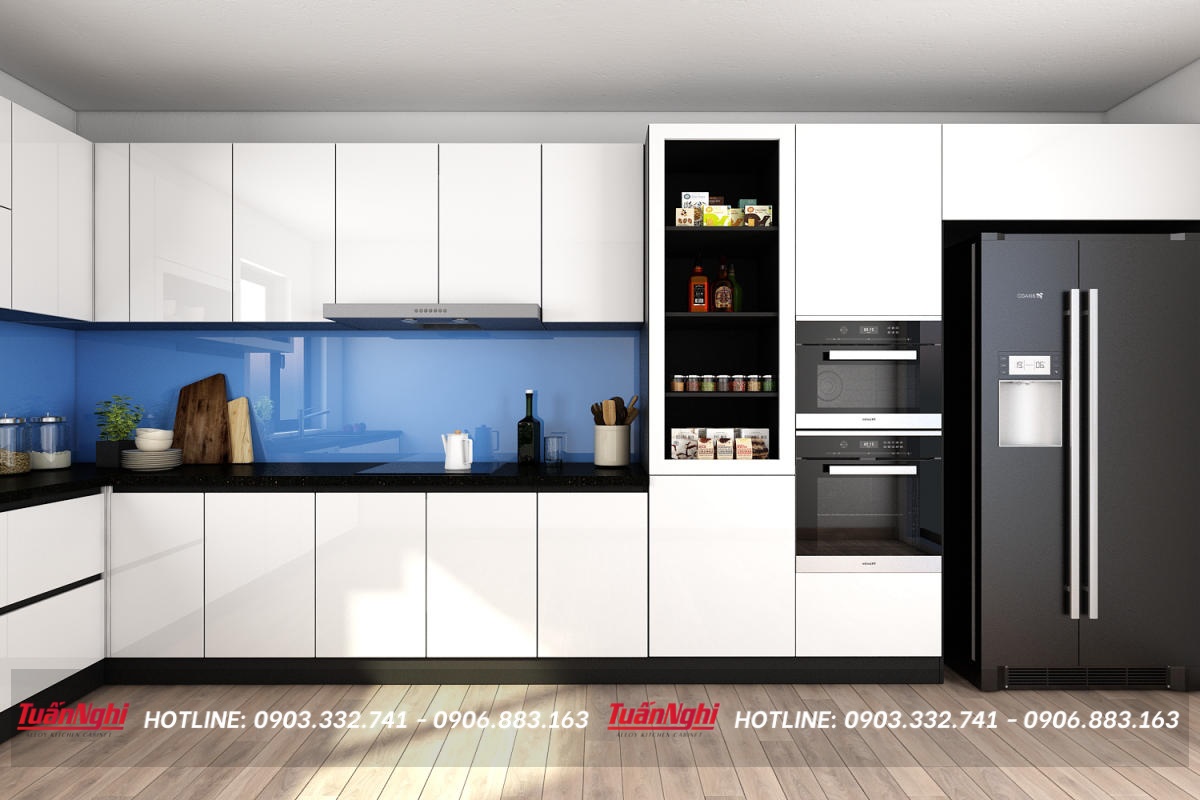 có nên làm tủ bếp bằng nhựa picomat