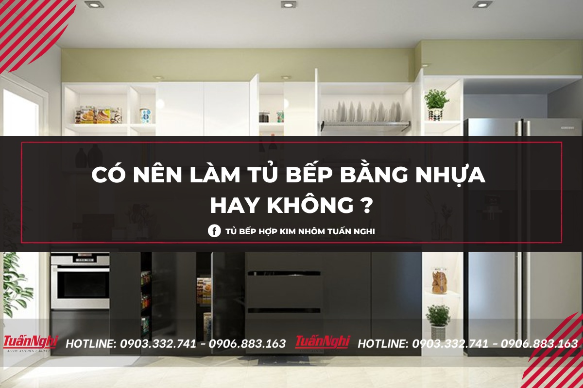 [GÓC GIẢI ĐÁP] Có nên làm tủ bếp bằng nhựa Picomat không? 