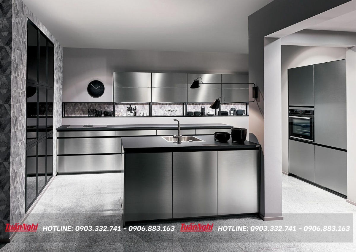 các kiểu tủ bếp treo tường