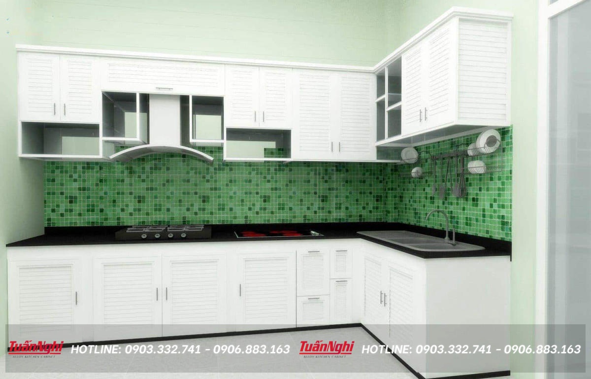 Kệ tủ treo tường nhà bếp