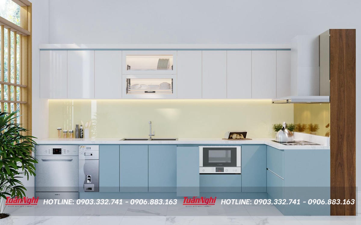 Kệ tủ treo tường nhà bếp