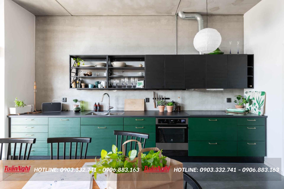 Cách chọn màu tủ bếp sang trọng, hợp phong thủy 46 chọn màu tủ bếp