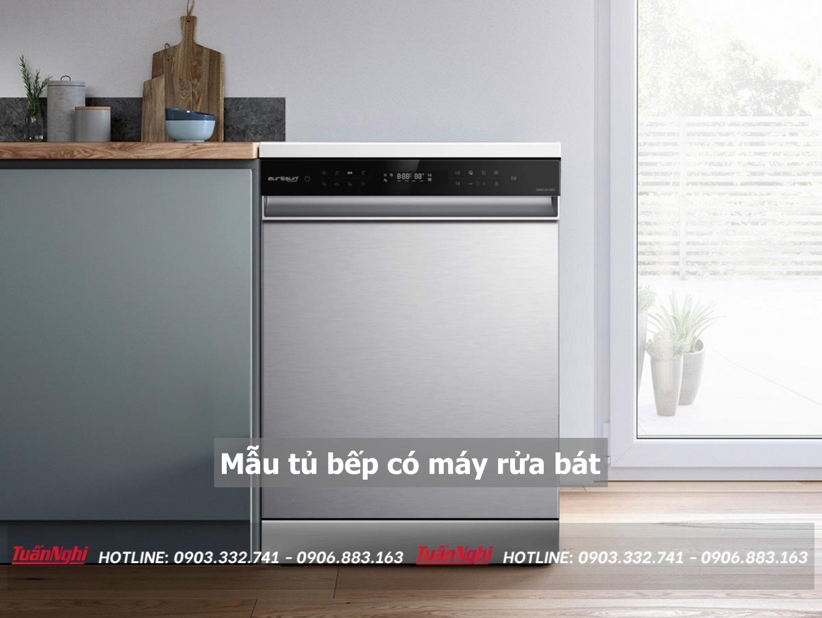 20+ Mẫu Tủ Bếp Có Máy Rửa Bát Hiện Đại Tiện Dụng 2023 97 mẫu tủ bếp có máy rửa bát