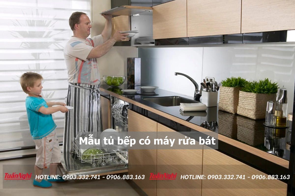20+ Mẫu Tủ Bếp Có Máy Rửa Bát Hiện Đại Tiện Dụng 2023 102 mẫu tủ bếp có máy rửa bát