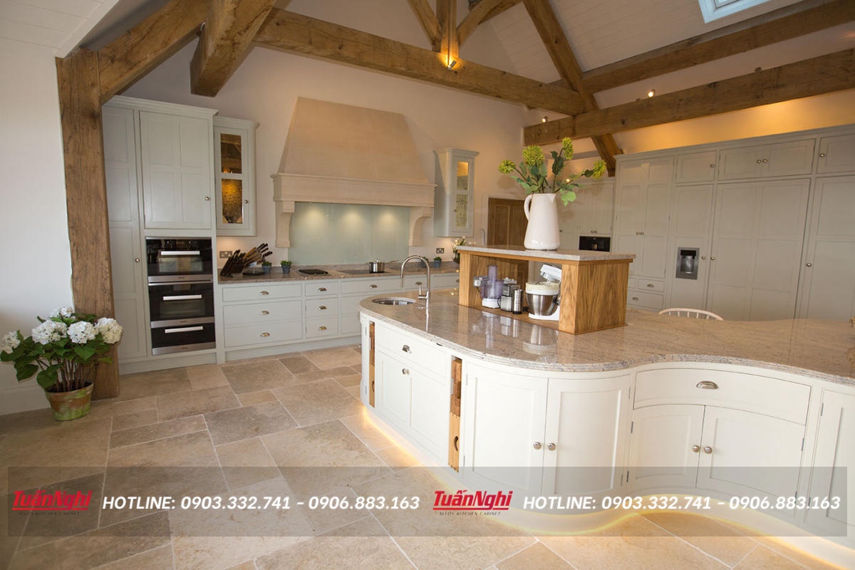 các mẫu tủ bếp đơn giản