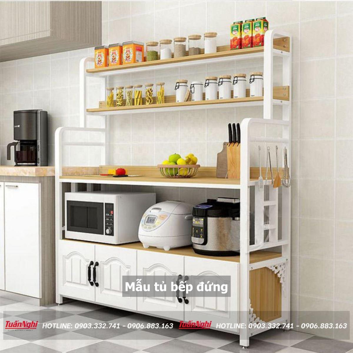 30+ Mẫu Tủ Bếp Đứng Đẹp Được Yêu Thích Nhất 28 mẫu tủ bếp đứng