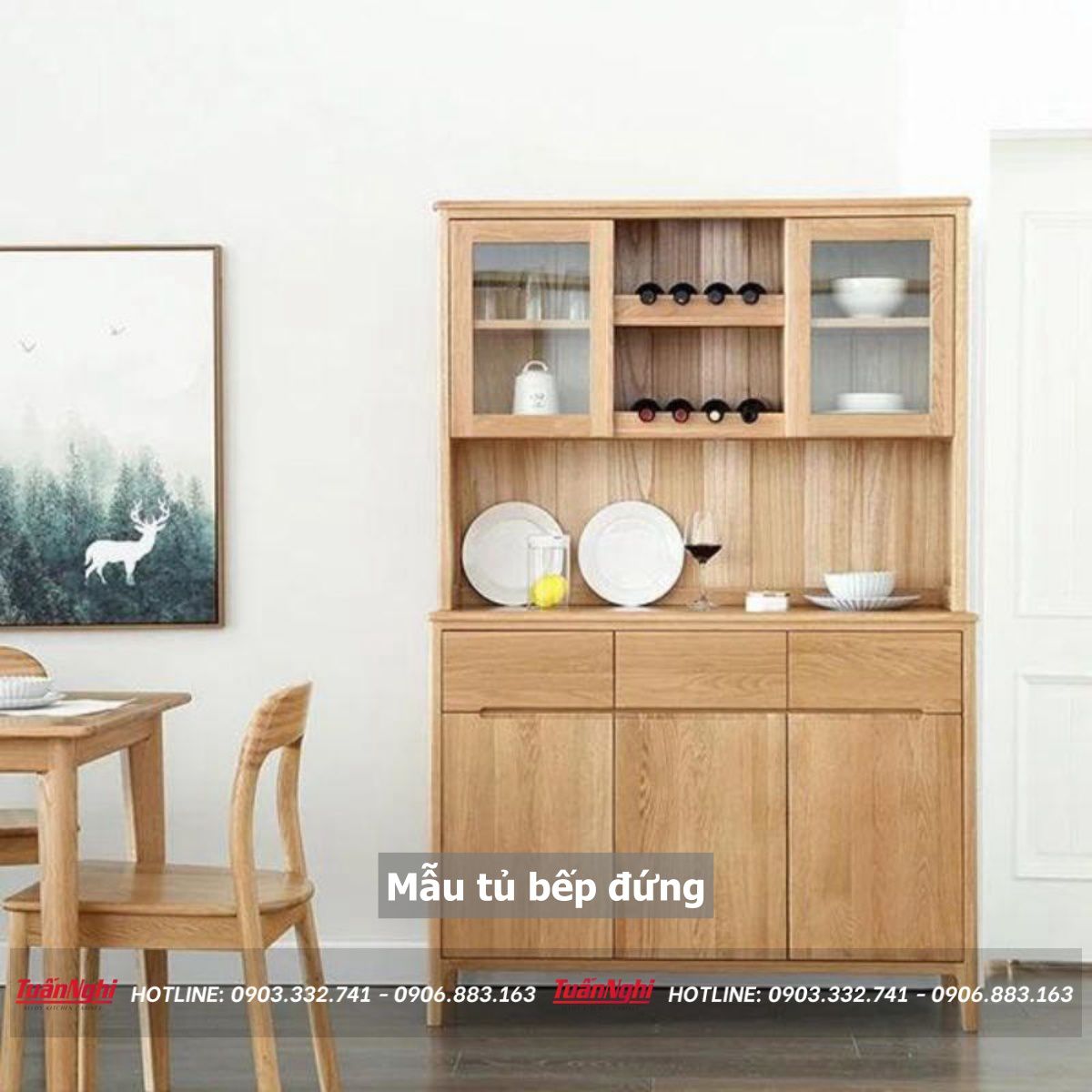 30+ Mẫu Tủ Bếp Đứng Đẹp Được Yêu Thích Nhất 40 mẫu tủ bếp đứng