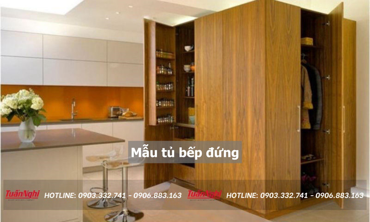 30+ Mẫu Tủ Bếp Đứng Đẹp Được Yêu Thích Nhất 42 mẫu tủ bếp đứng