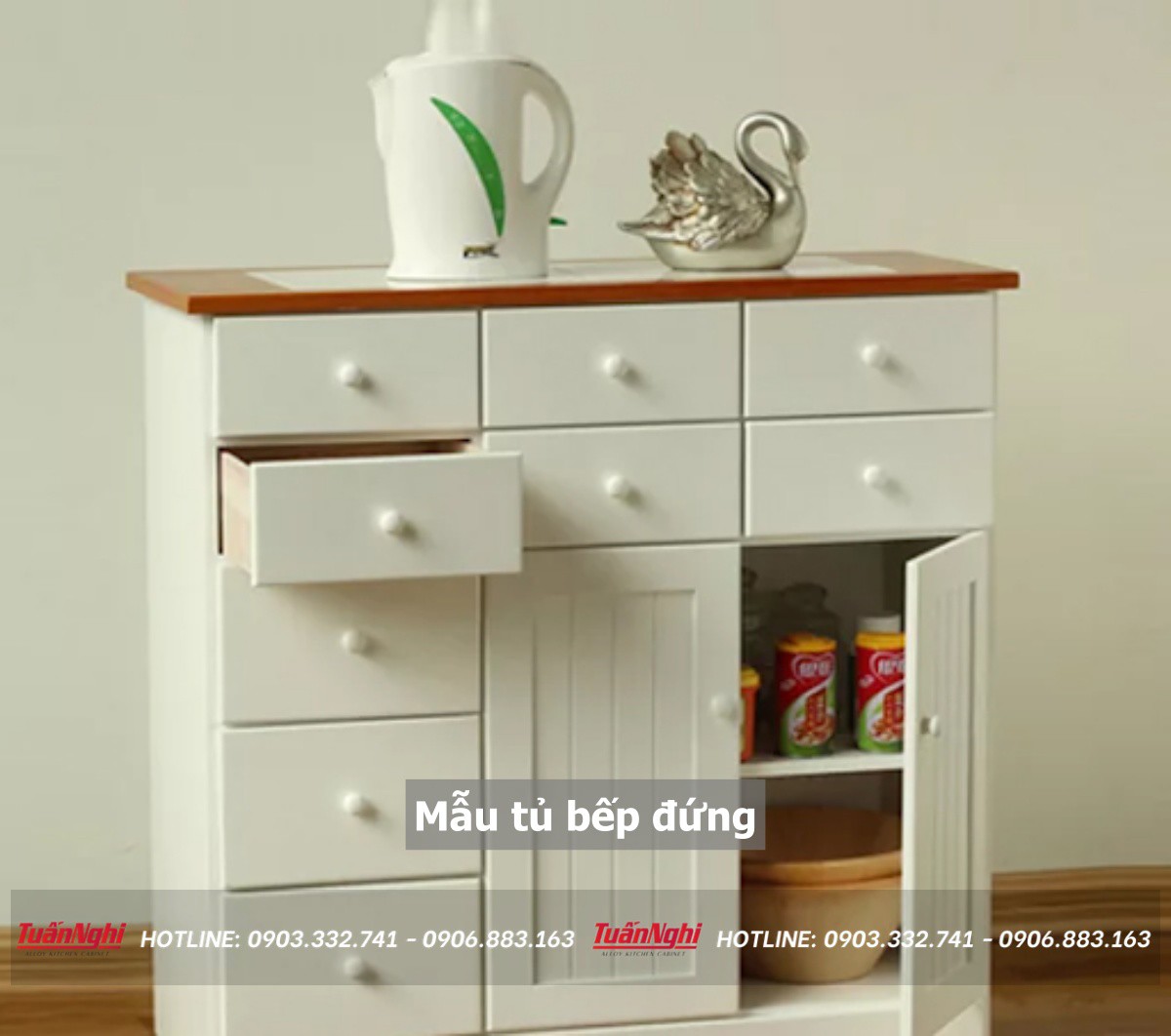 30+ Mẫu Tủ Bếp Đứng Đẹp Được Yêu Thích Nhất 48 mẫu tủ bếp đứng đẹp