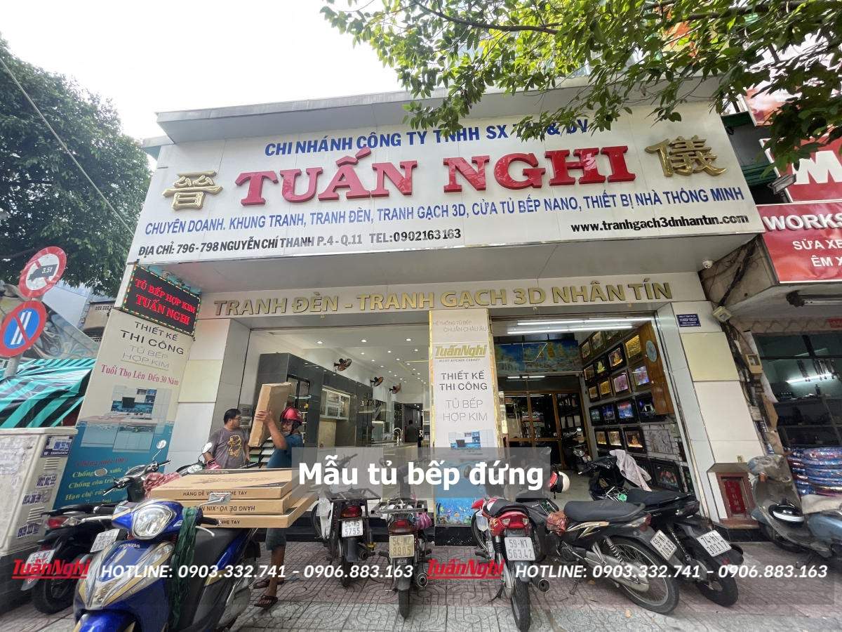 30+ Mẫu Tủ Bếp Đứng Đẹp Được Yêu Thích Nhất 54 mẫu tủ bếp đứng đẹp