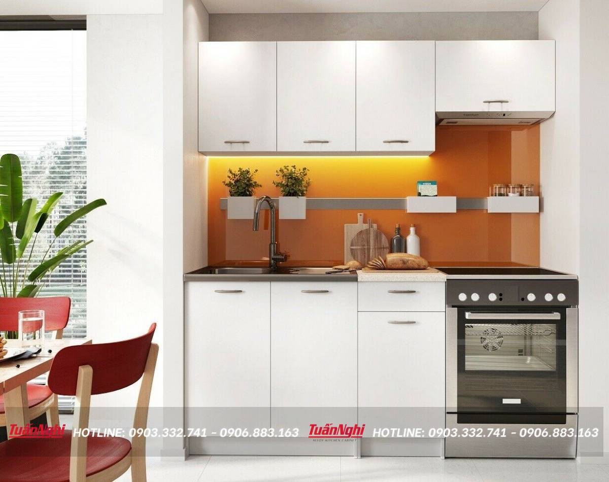 mau tu bep mini lam tu hop kim nhom cao cap 2