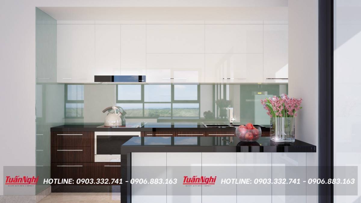 mau tu bep mini lam tu hop kim nhom cao cap 3