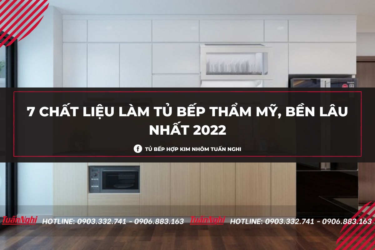 Nên làm tủ bếp bằng chất liệu gì là tốt nhất? 