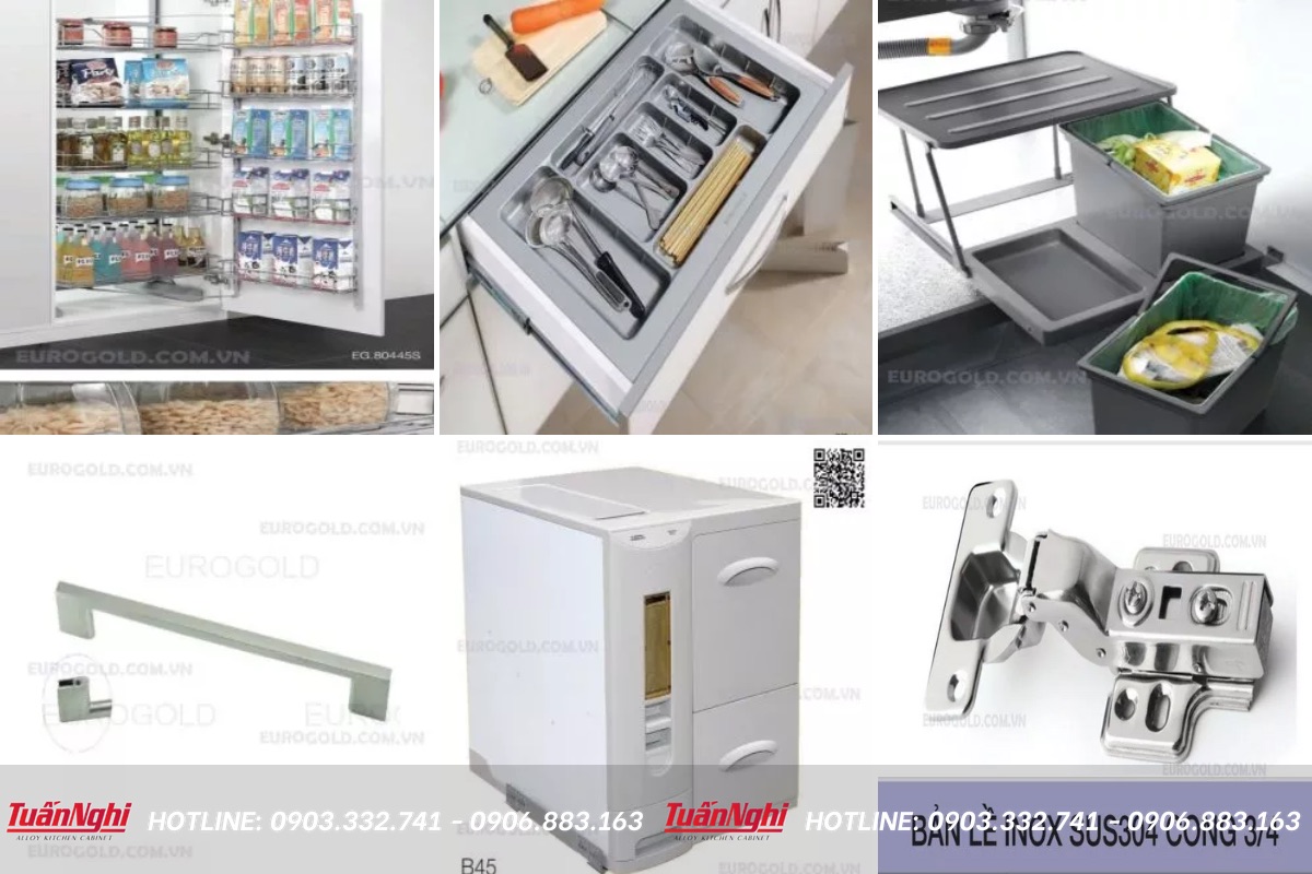 phụ kiện tủ bếp giá rẻ tphcm