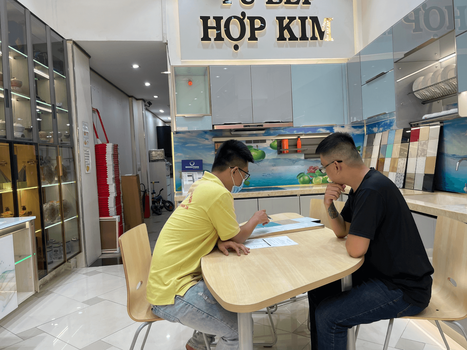 Quy trình thiết kế thi công tủ bếp chuyên nghiệp tại Tuấn Nghi 113 thi công tủ bếp