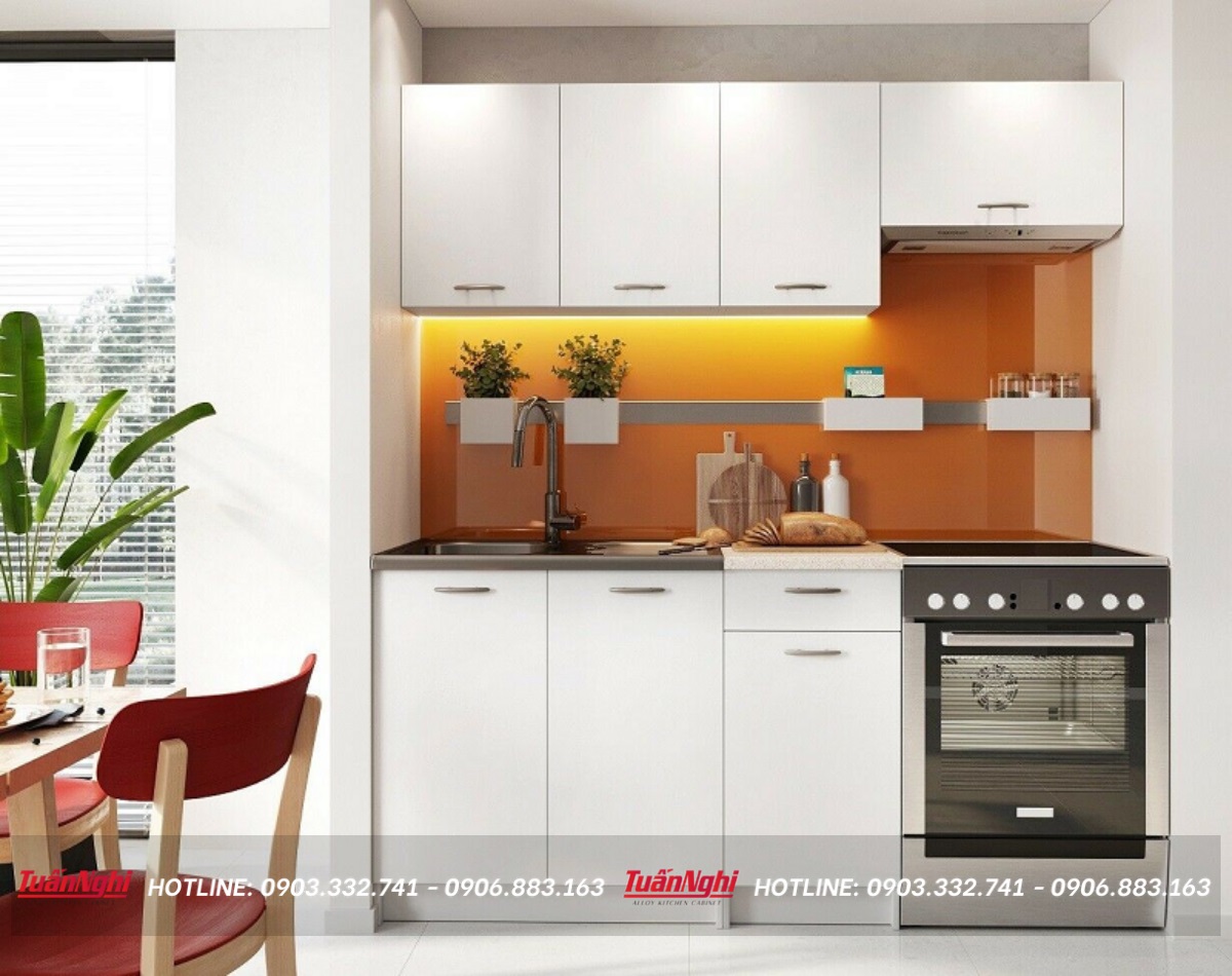 tủ bếp âm tường đẹp