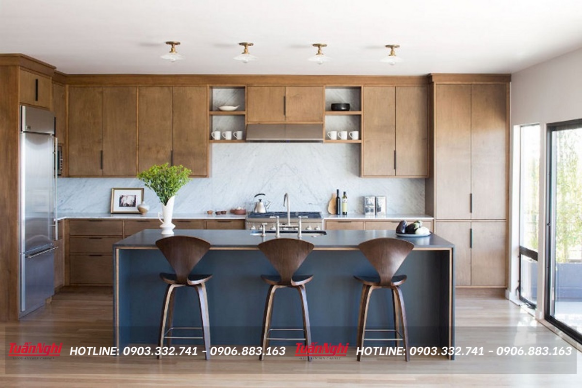 tủ bếp âm tường đẹp