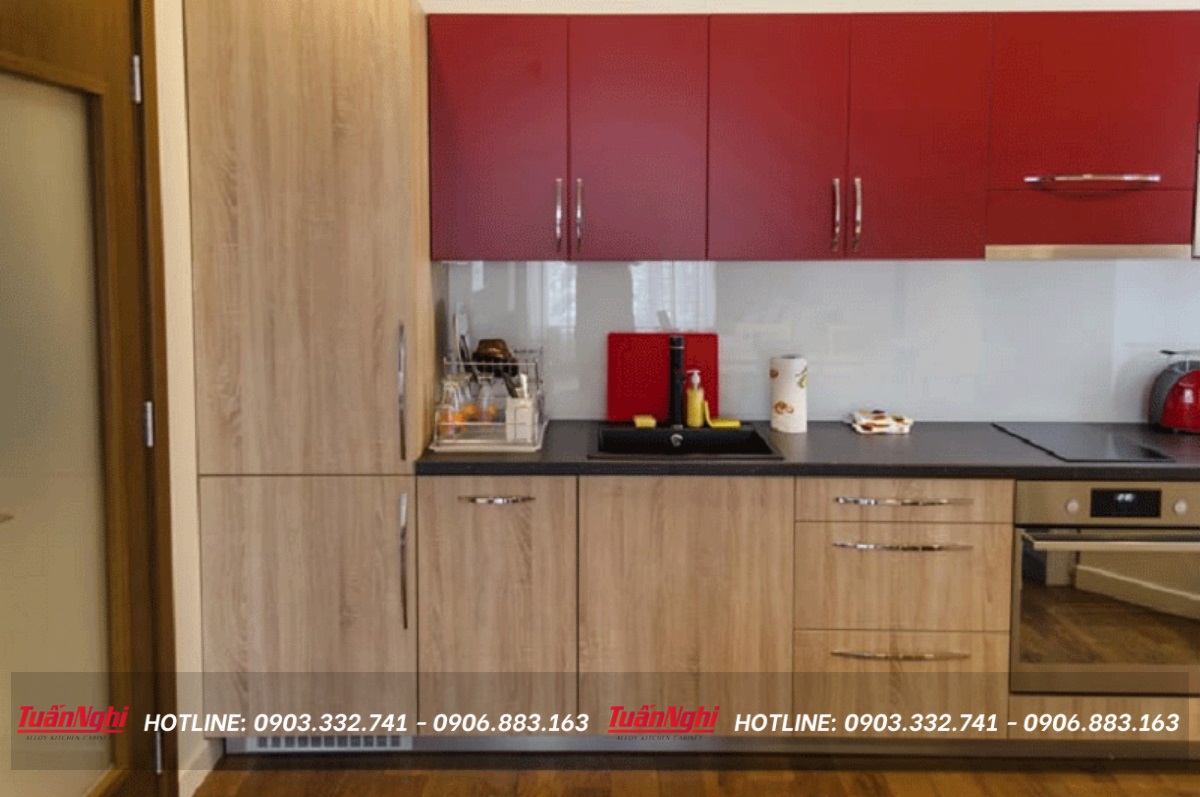 tủ bếp âm tường
