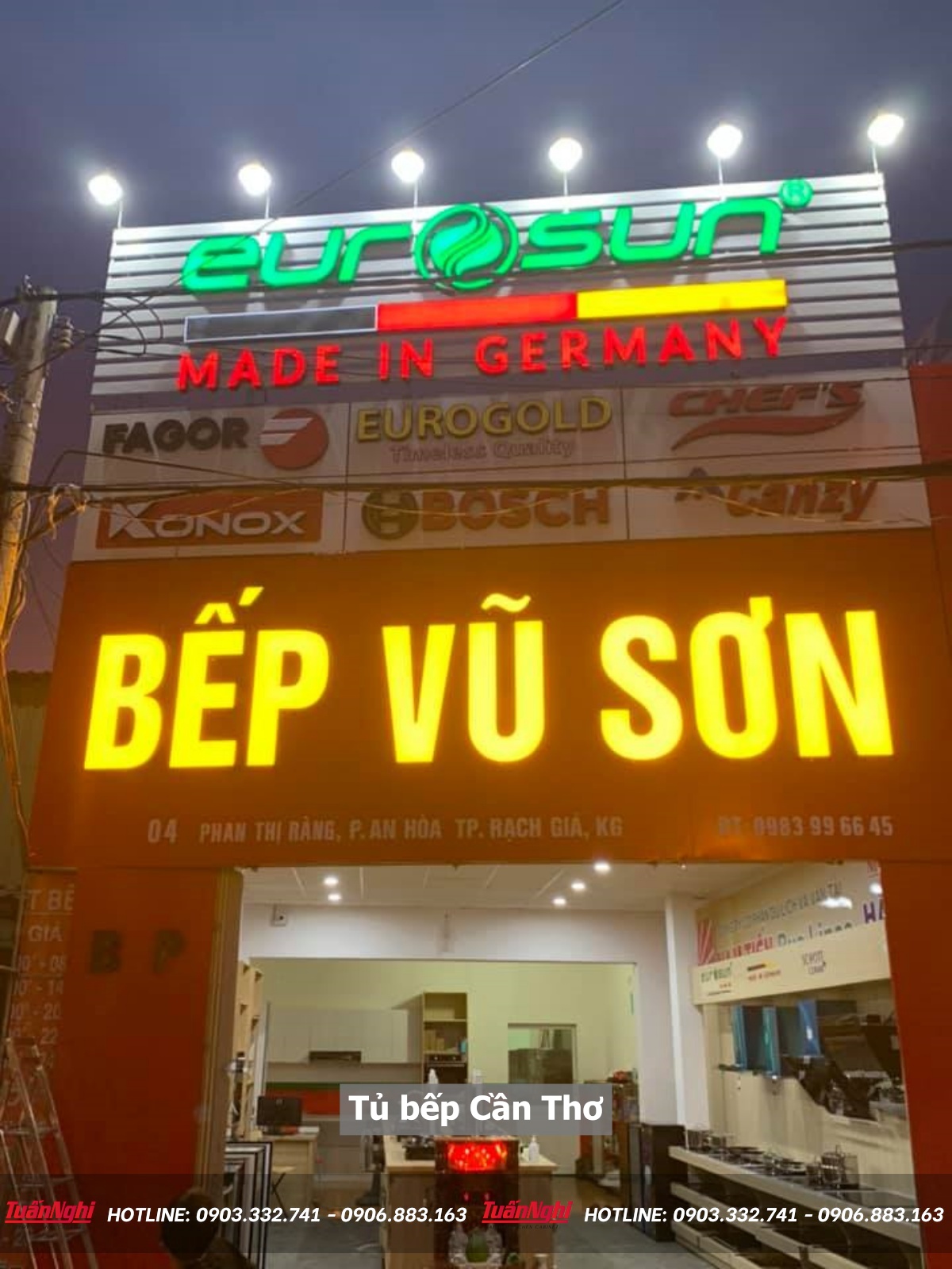 Tủ bếp Cần Thơ
