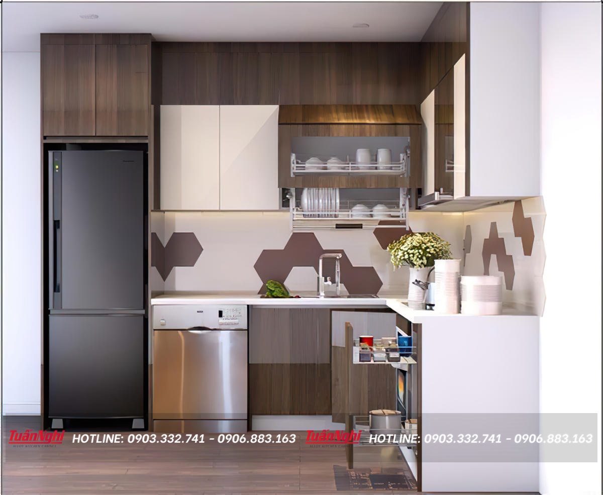 50+ Mẫu tủ bếp nhỏ giá rẻ | Giải pháp không gian cho nhà chật 51 tủ bếp nhỏ