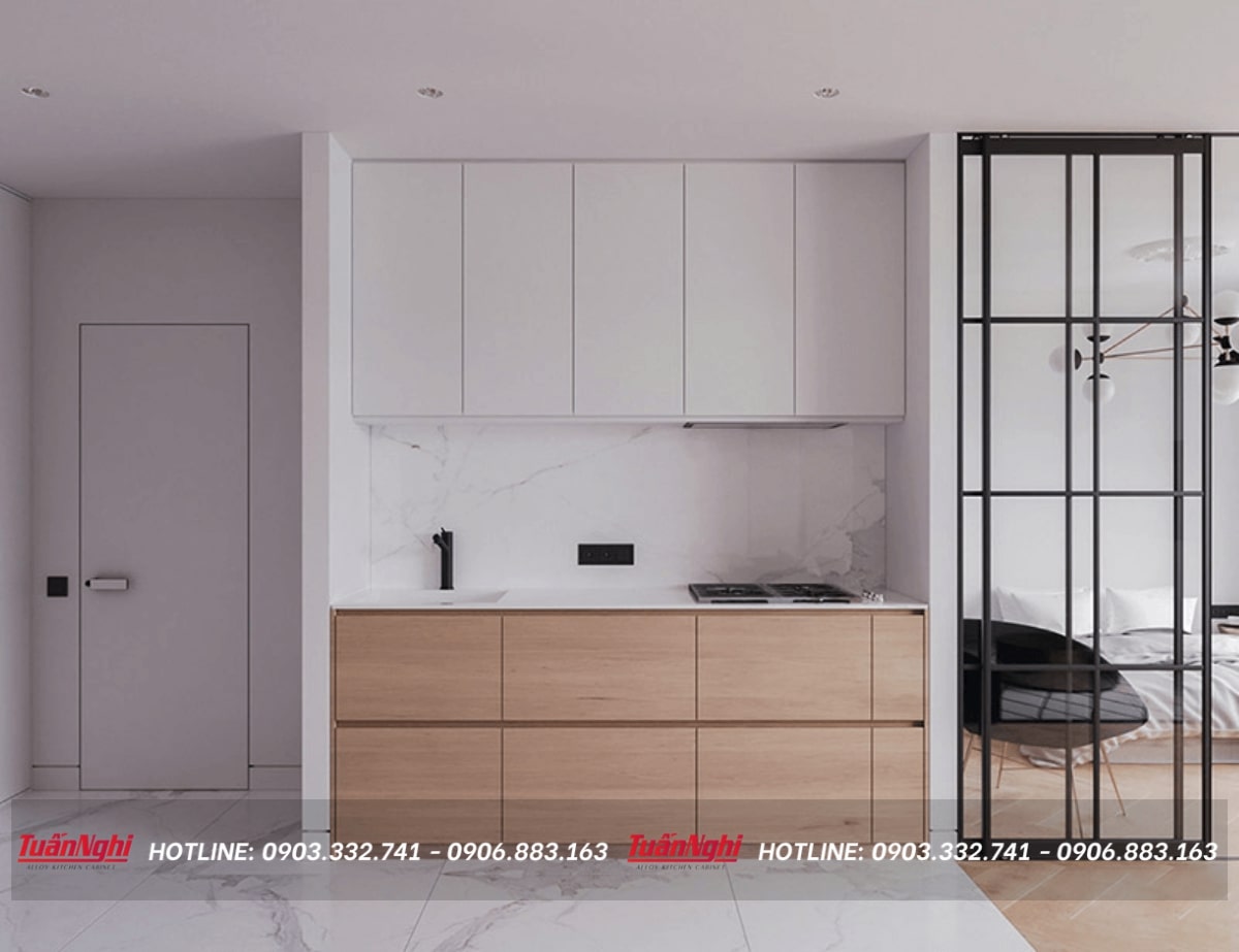 50+ Mẫu tủ bếp nhỏ giá rẻ | Giải pháp không gian cho nhà chật 44 tủ bếp nhỏ