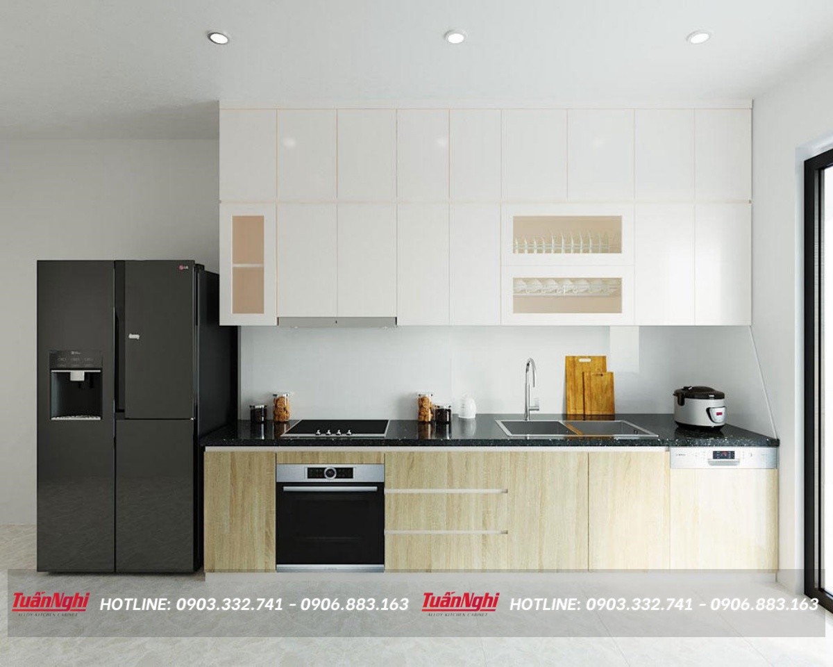 50+ Mẫu tủ bếp nhỏ giá rẻ | Giải pháp không gian cho nhà chật 46 tủ bếp cho nhà chật