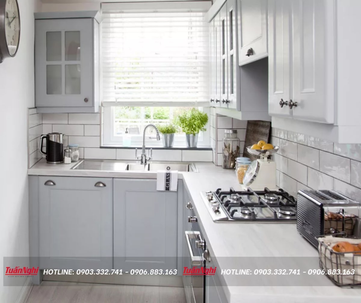 50+ Mẫu tủ bếp nhỏ giá rẻ | Giải pháp không gian cho nhà chật 49 tủ bếp nhỏ