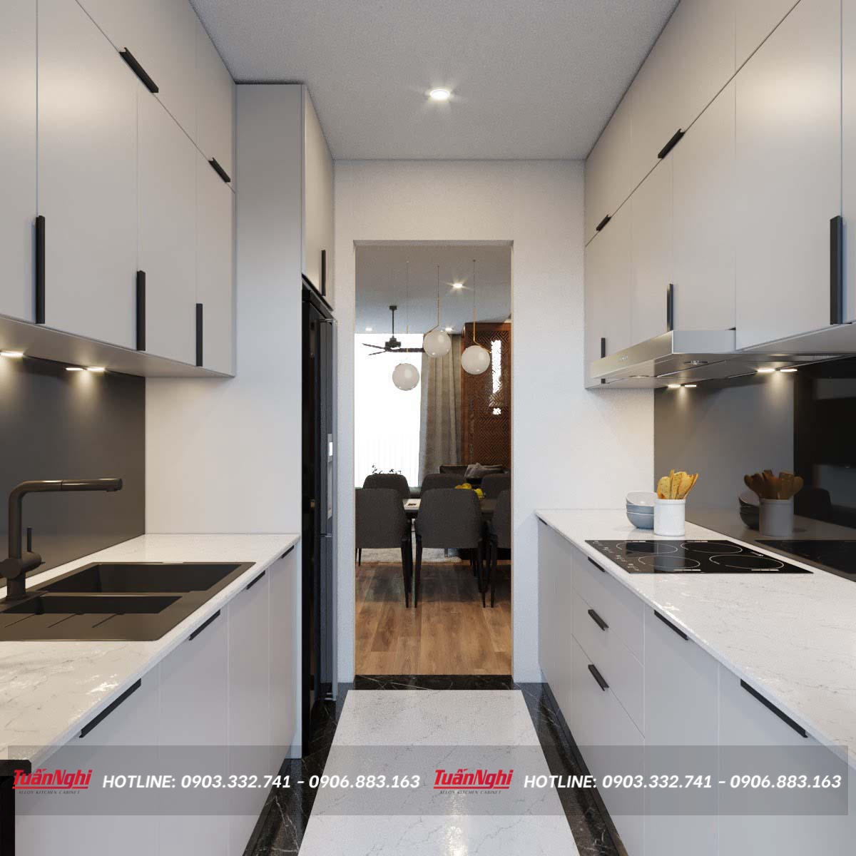 50+ Mẫu tủ bếp nhỏ giá rẻ | Giải pháp không gian cho nhà chật 56 tủ bếp cho nhà nhỏ